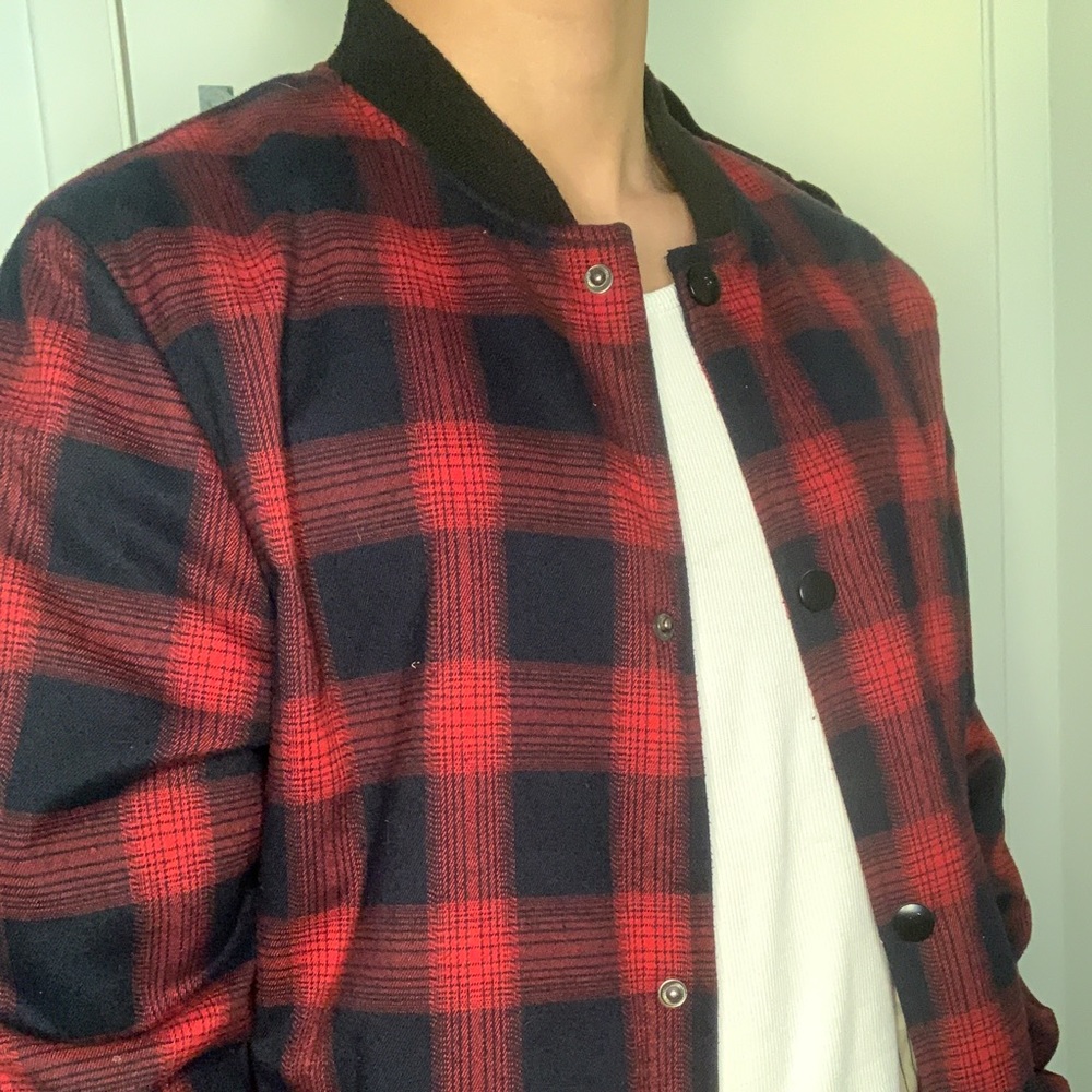 Red Flannel Blazer